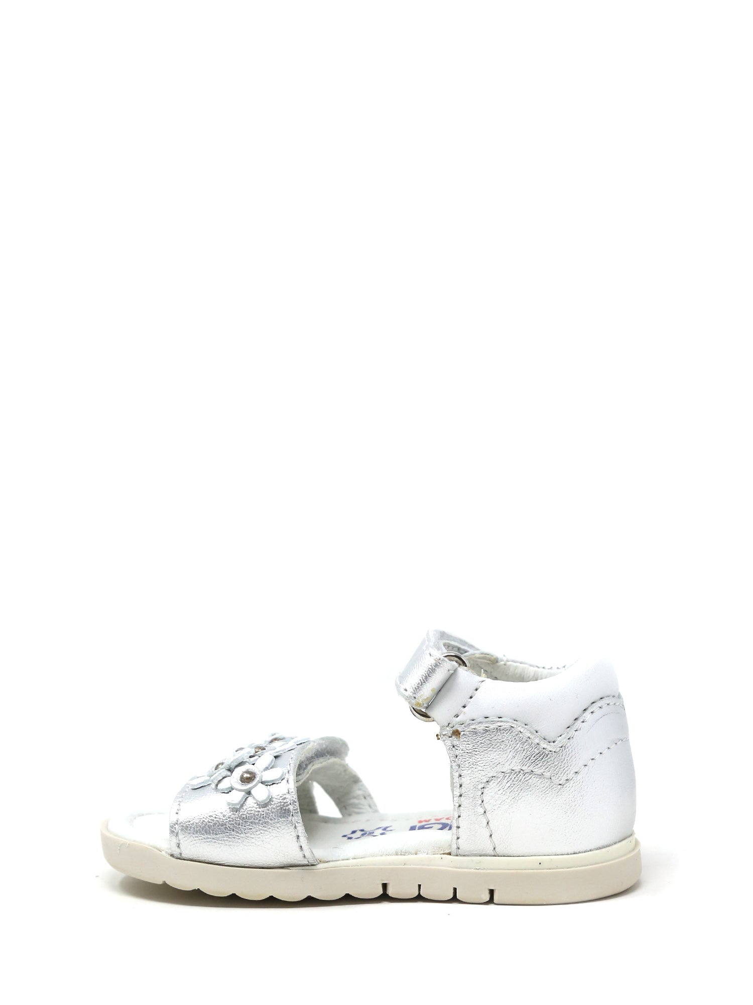 Sandali con strappi Argentato Primigi