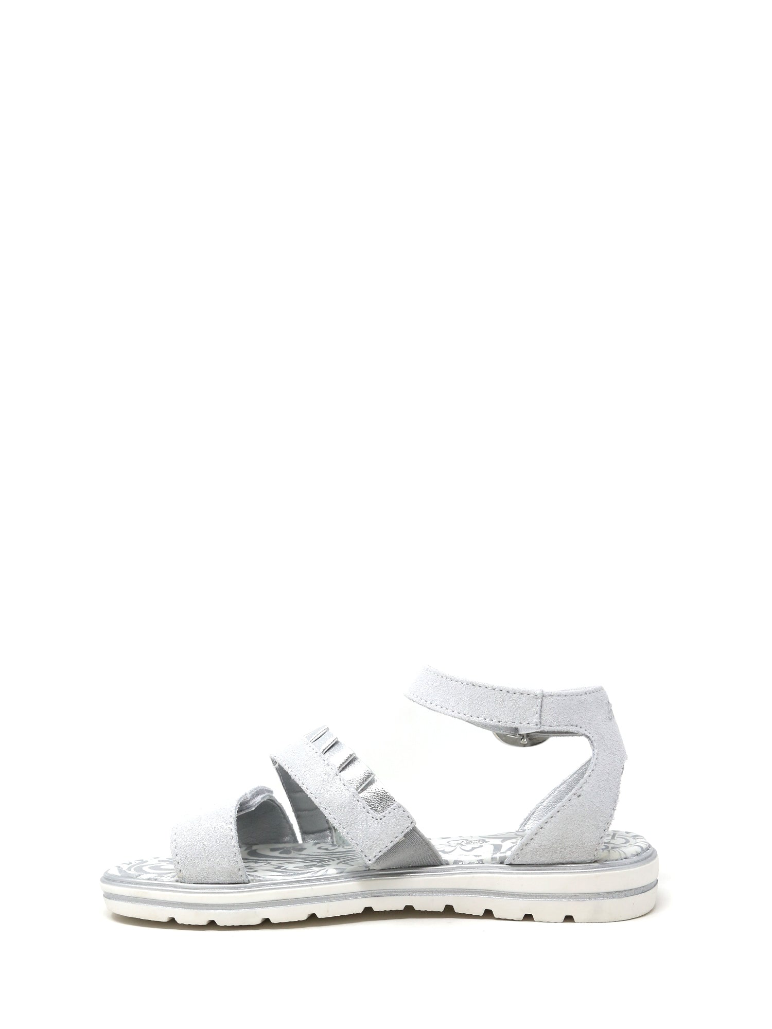 Sandali con strappi Argentato Primigi