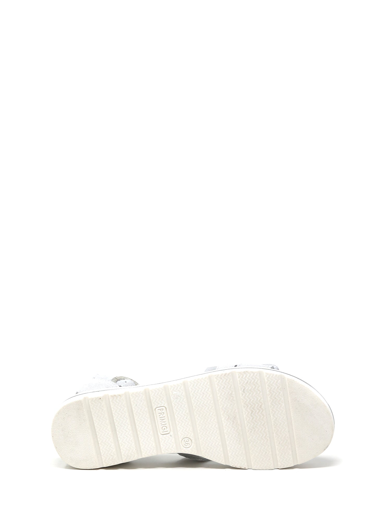 Sandali con strappi Argentato Primigi