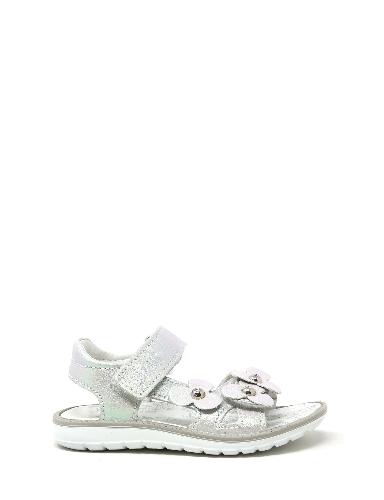 Sandali con strappi Argentato Primigi