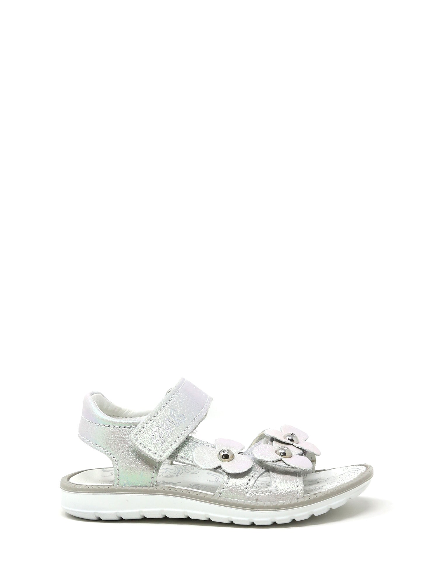 Sandali con strappi Argentato Primigi