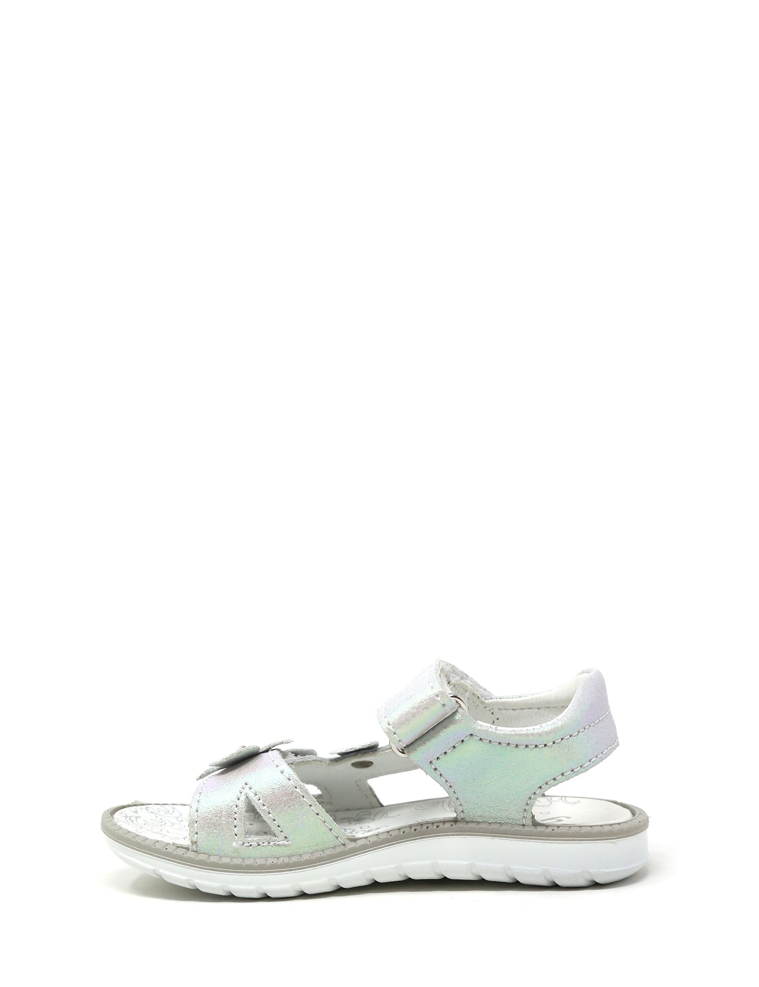 Sandali con strappi Argentato Primigi