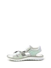 Sandali con strappi Argentato Primigi