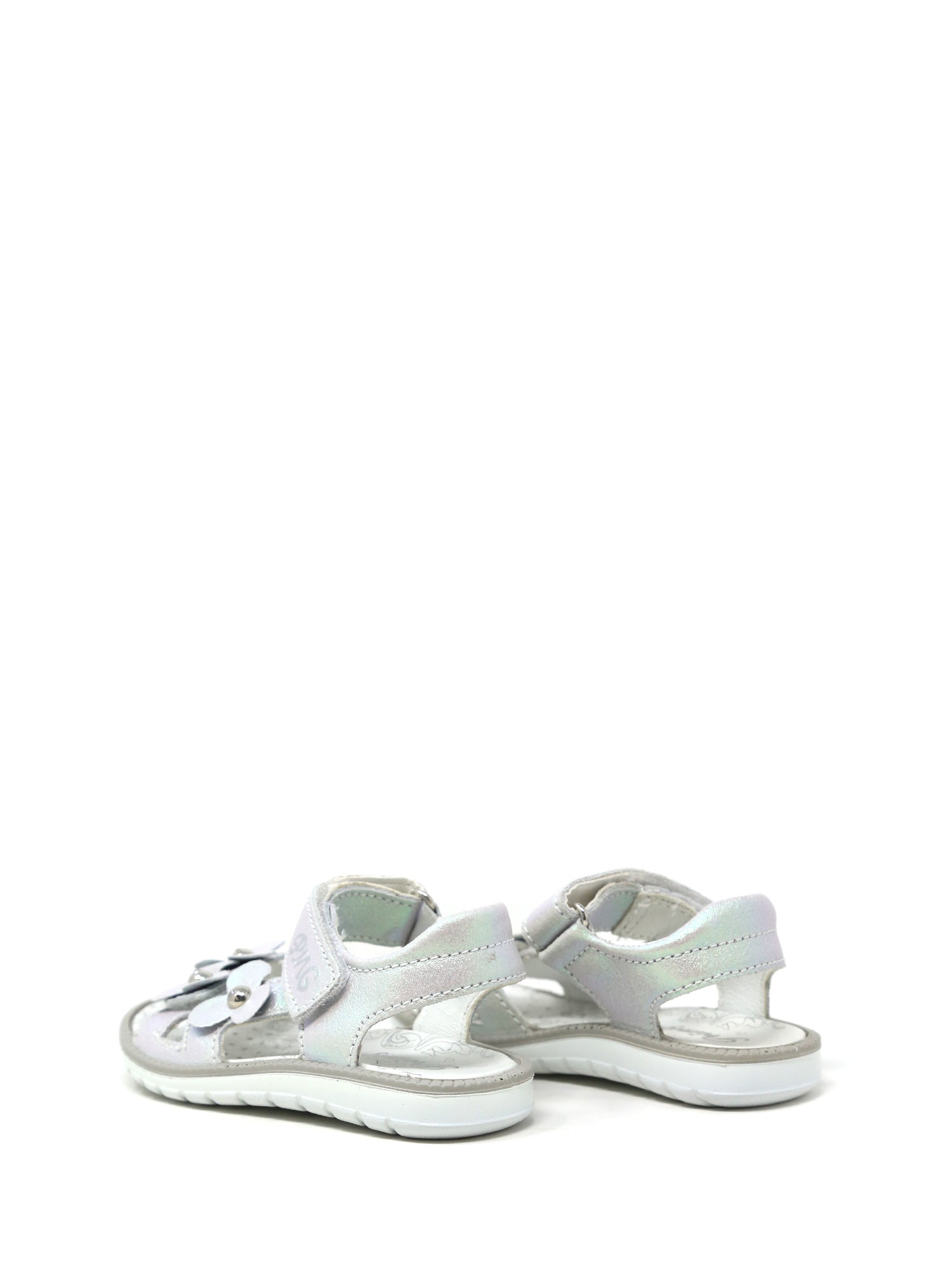 Sandali con strappi Argentato Primigi