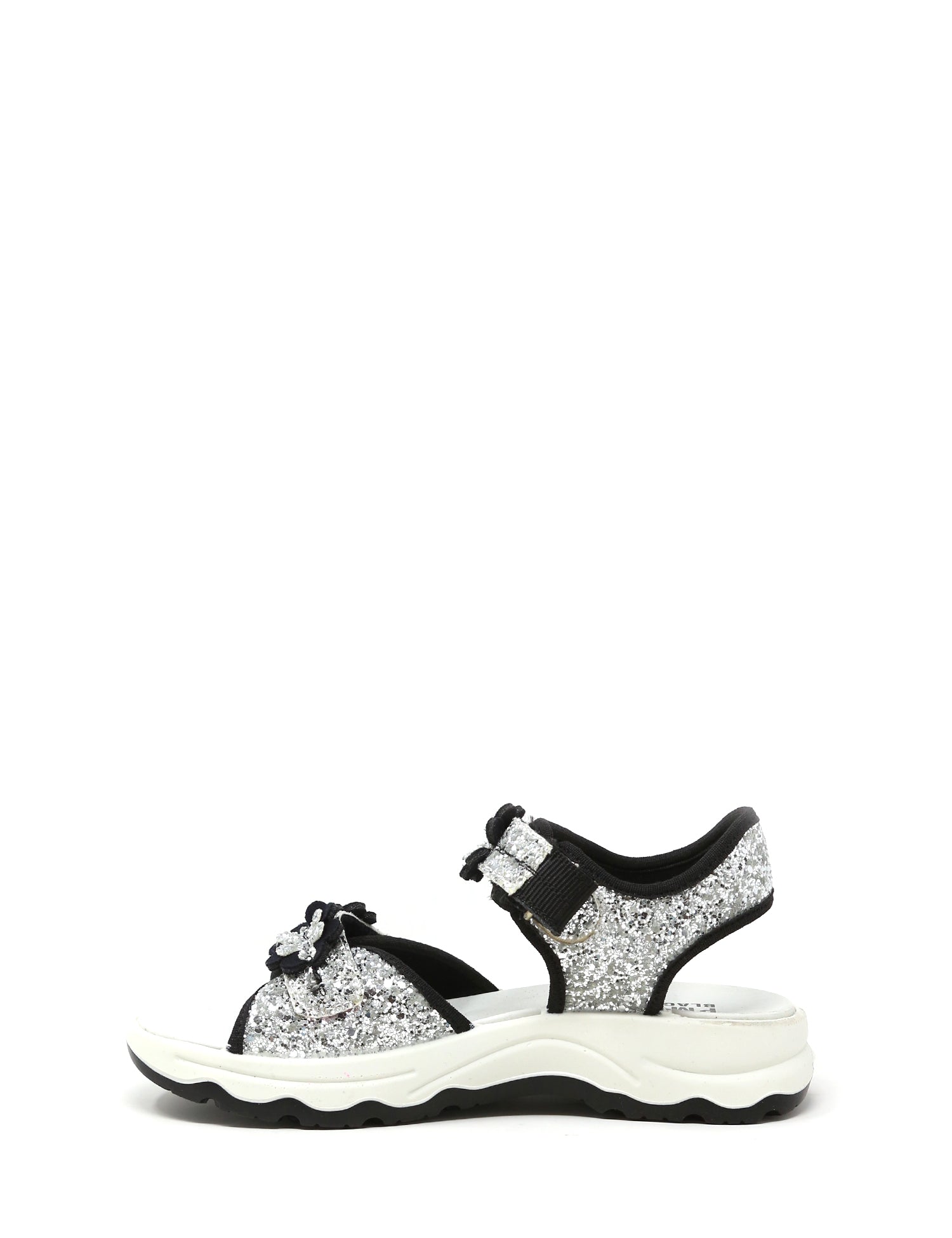 Sandali con strappi Argentato Primigi