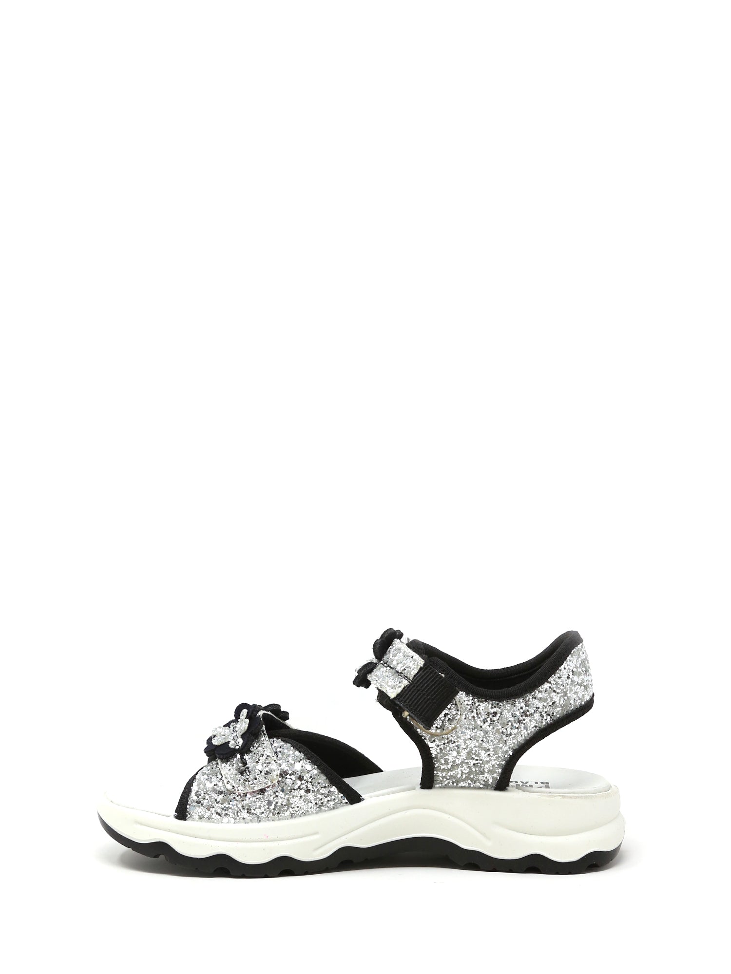 Sandali con strappi Argentato Primigi