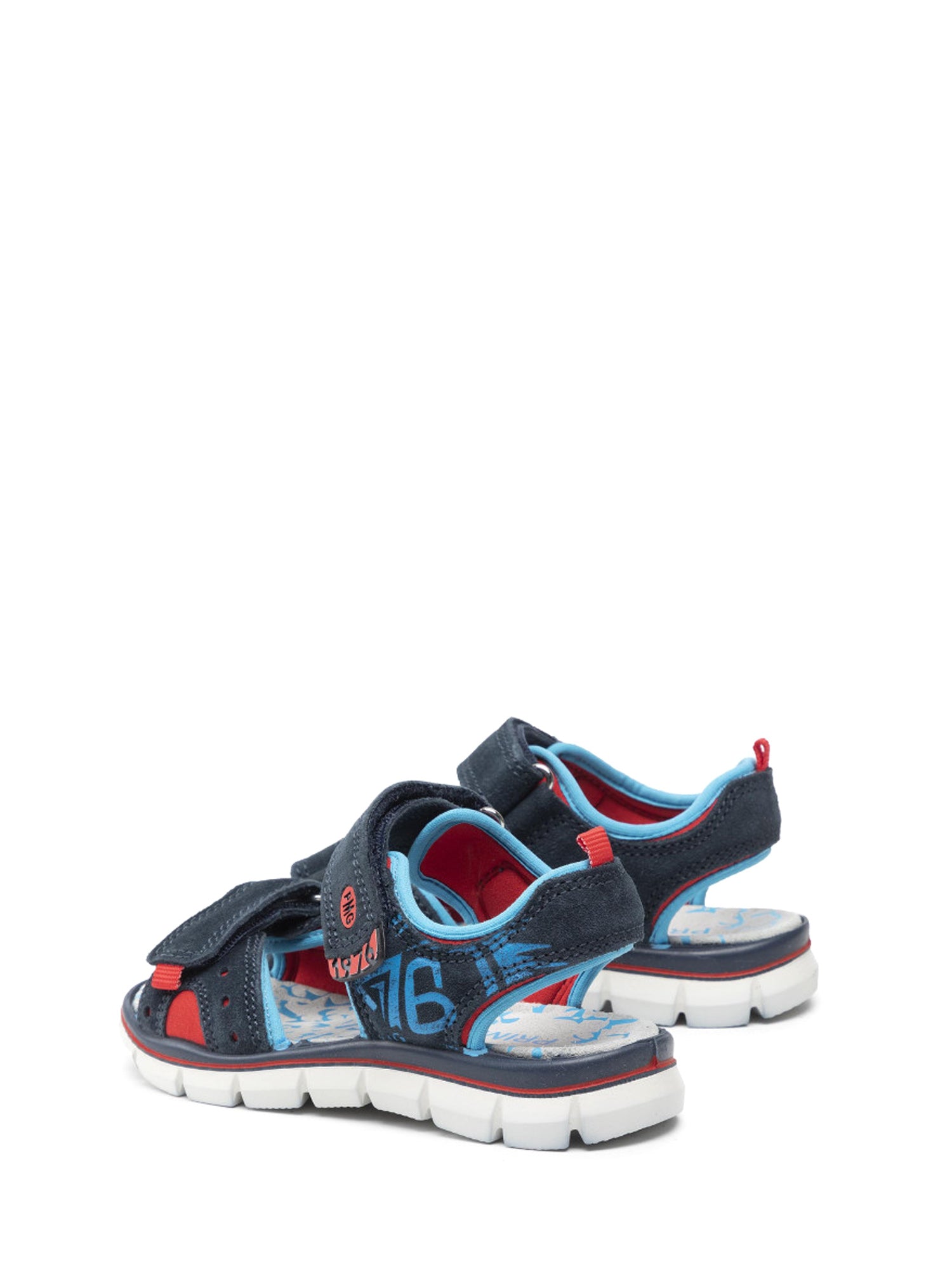 Sandali con strappi Blu Primigi