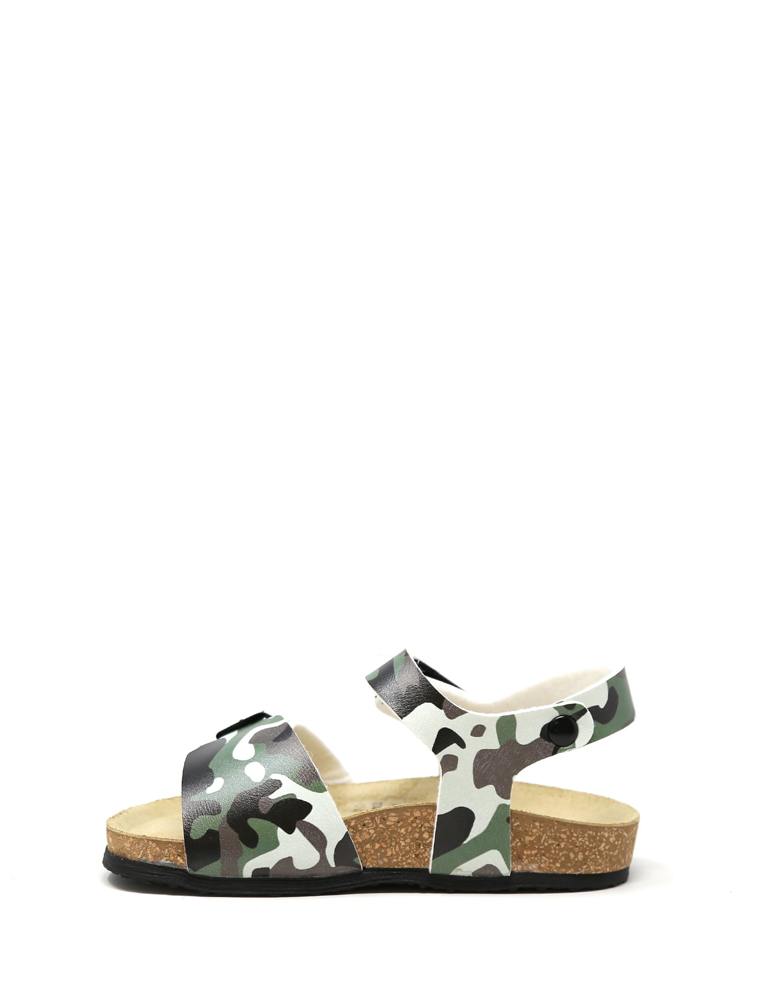 Sandali con strappi Verde Geowalk