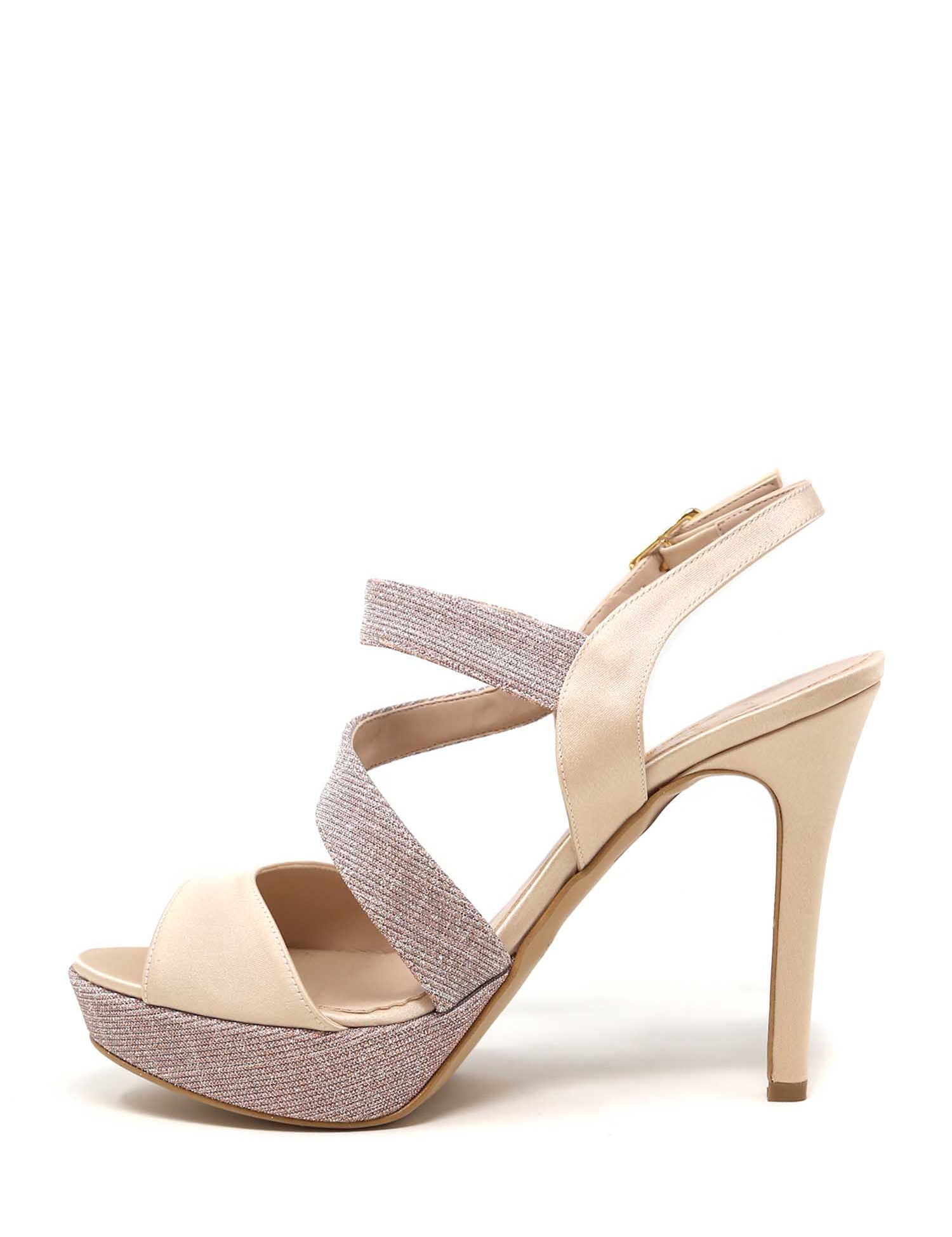 Sandali tacco Beige Grace Shoes