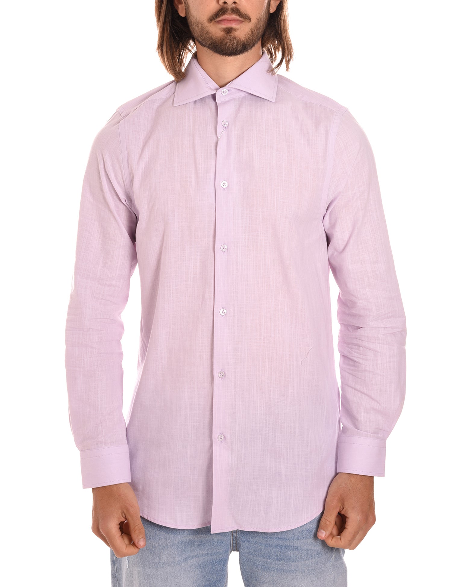 Camicie Viola Egon Von Furstenberg