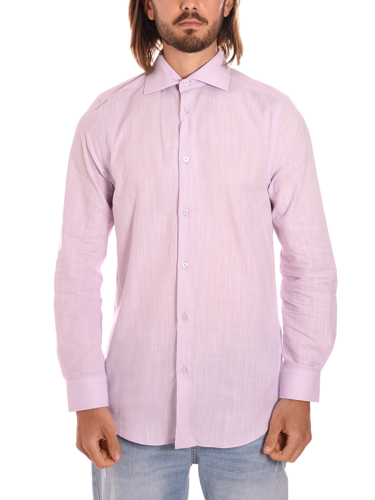 Camicie Viola Egon Von Furstenberg