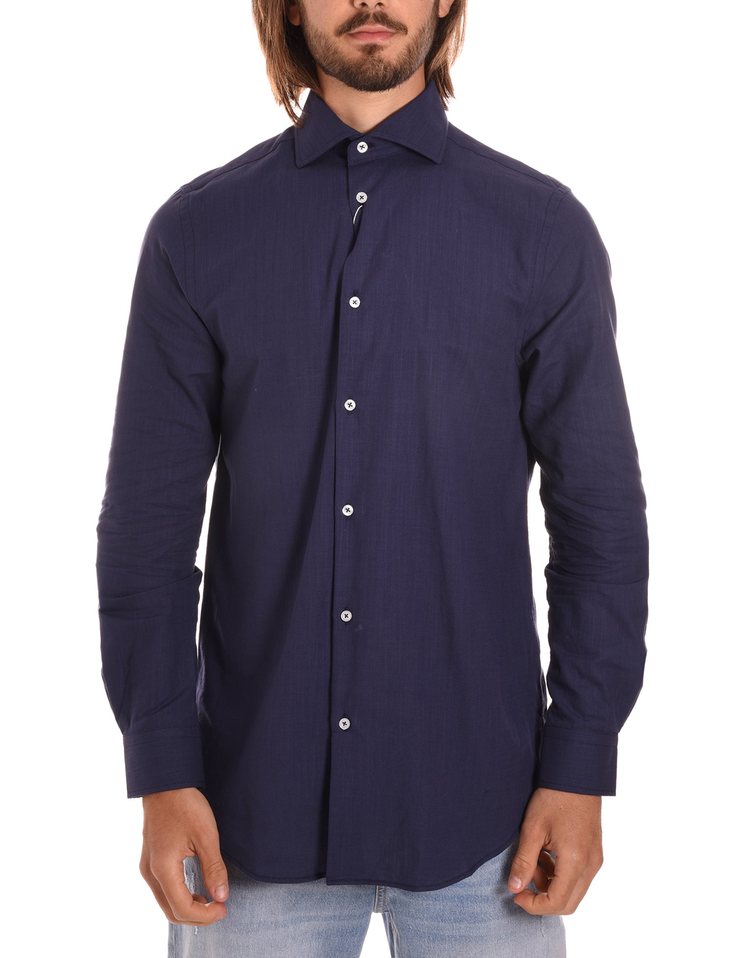 Camicie Blu Scuro Egon Von Furstenberg