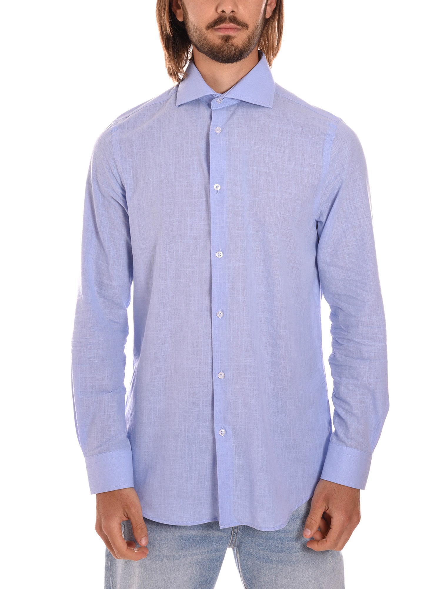 Camicie Blu Chiaro Egon Von Furstenberg