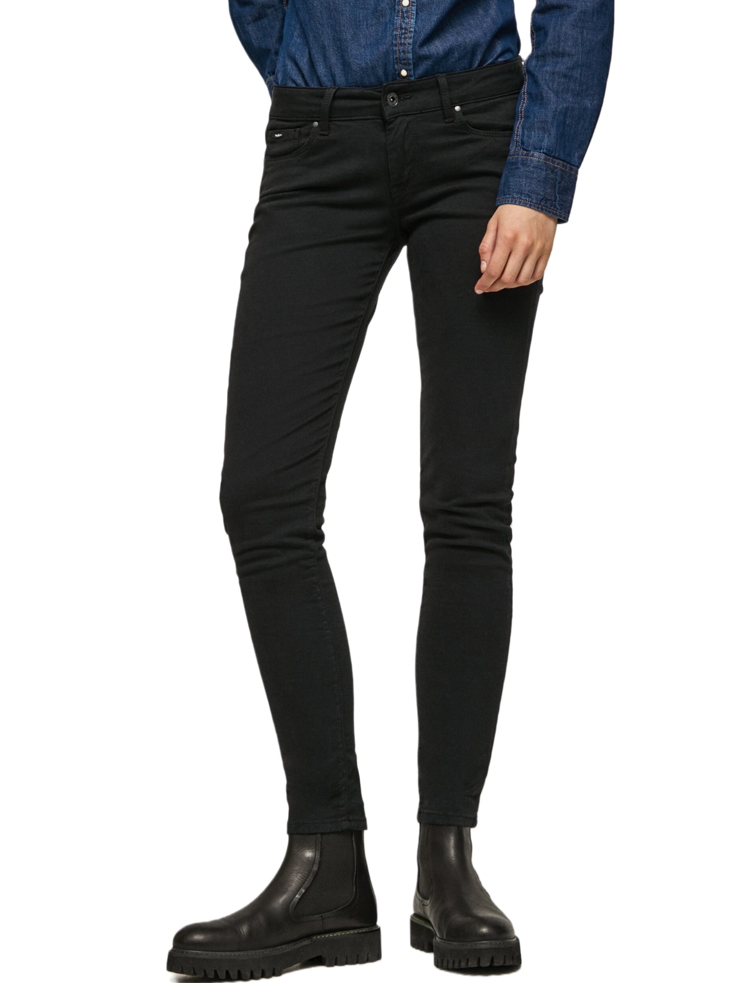 Pantaloni Nero Pepe Jeans