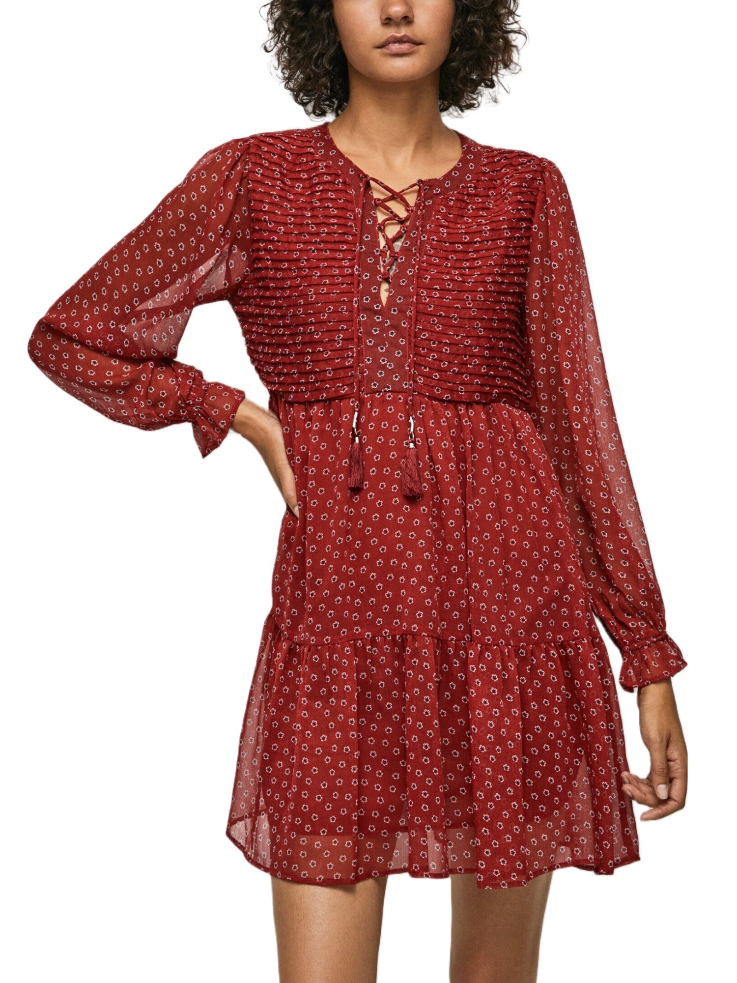 Vestiti Rosso Pepe Jeans