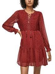 Vestiti Rosso Pepe Jeans