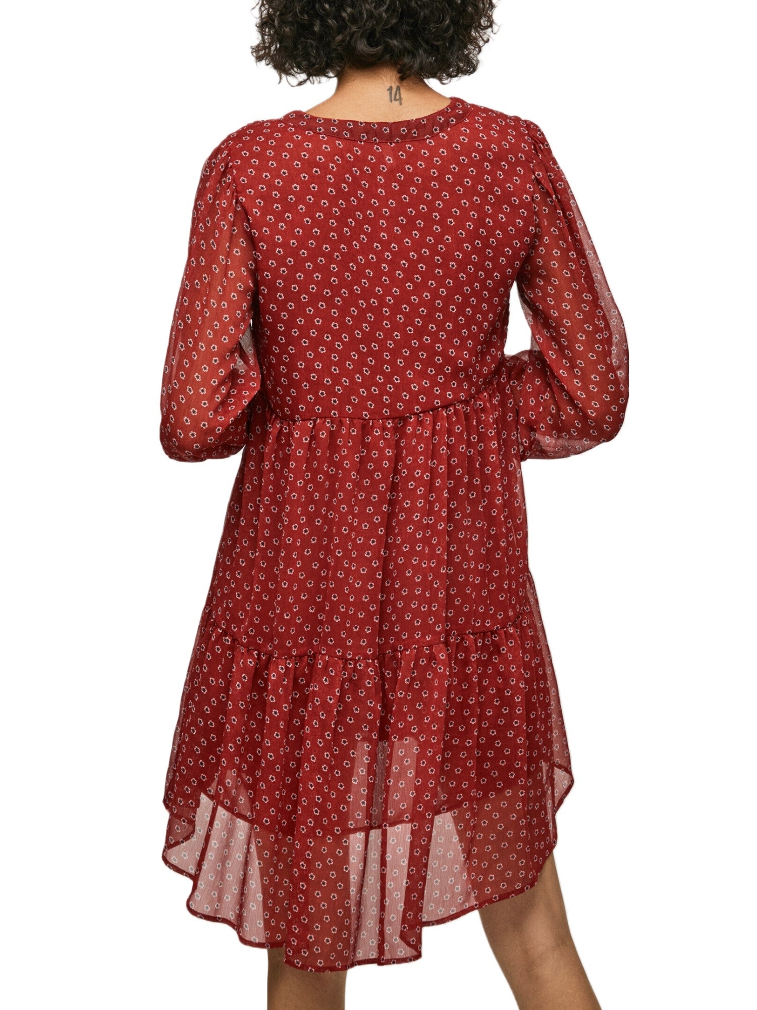 Vestiti Rosso Pepe Jeans