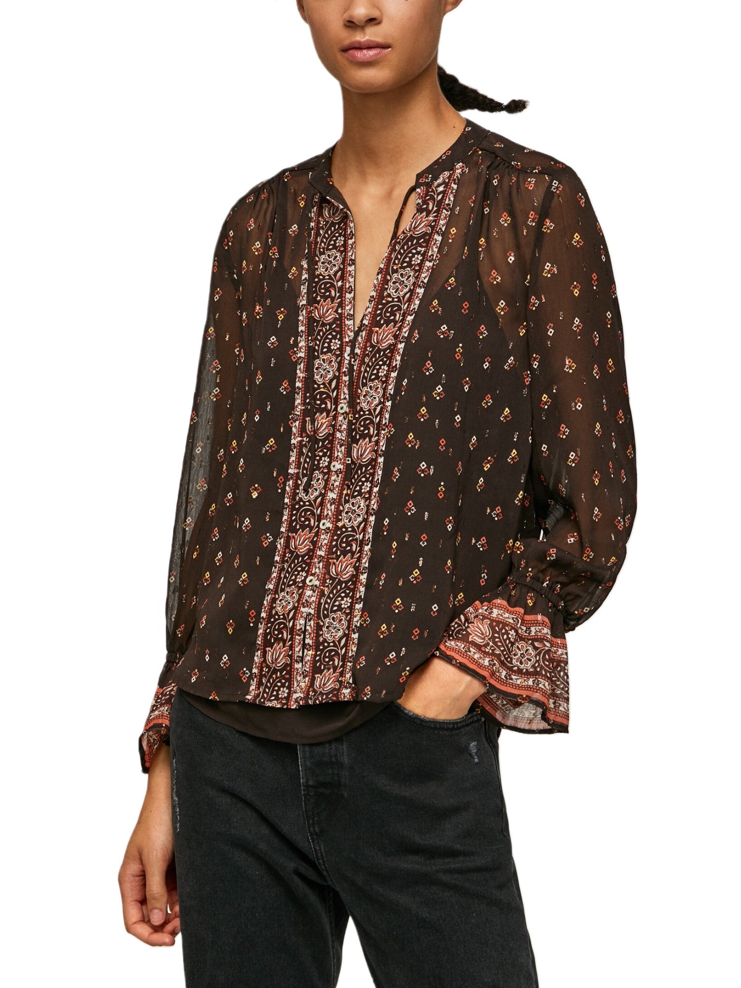Bluse Marrone Pepe Jeans