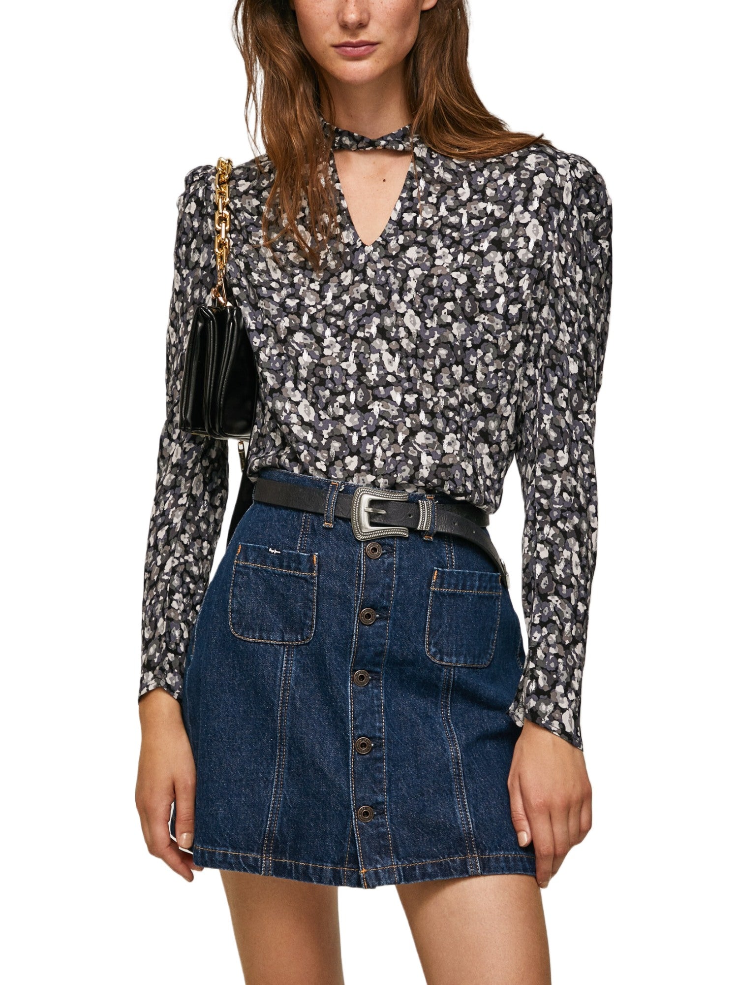 Bluse Nero Pepe Jeans