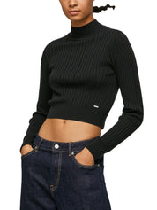 Maglie a collo alto Nero Pepe Jeans