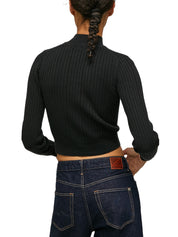 Maglie a collo alto Nero Pepe Jeans