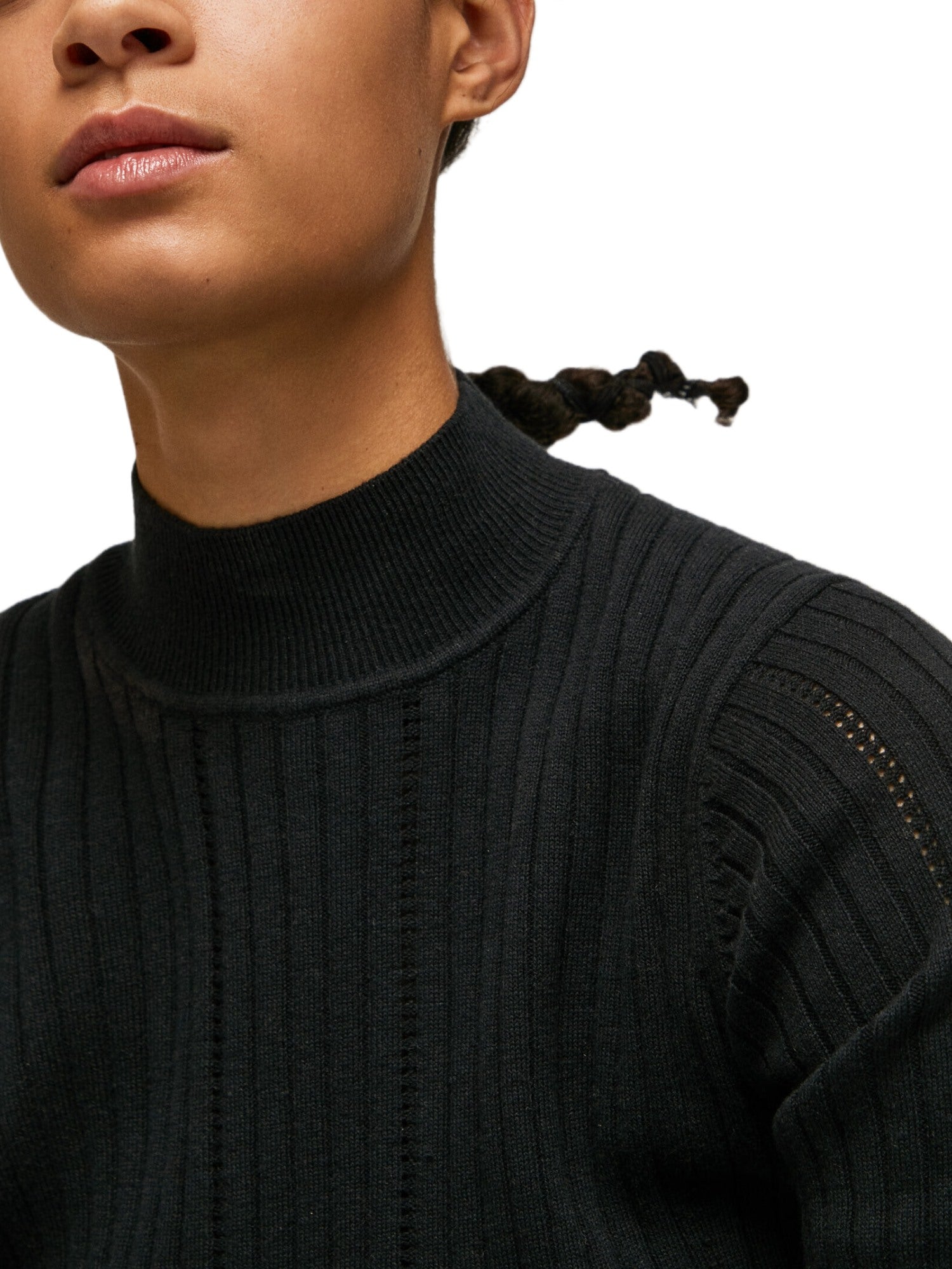 Maglie a collo alto Nero Pepe Jeans