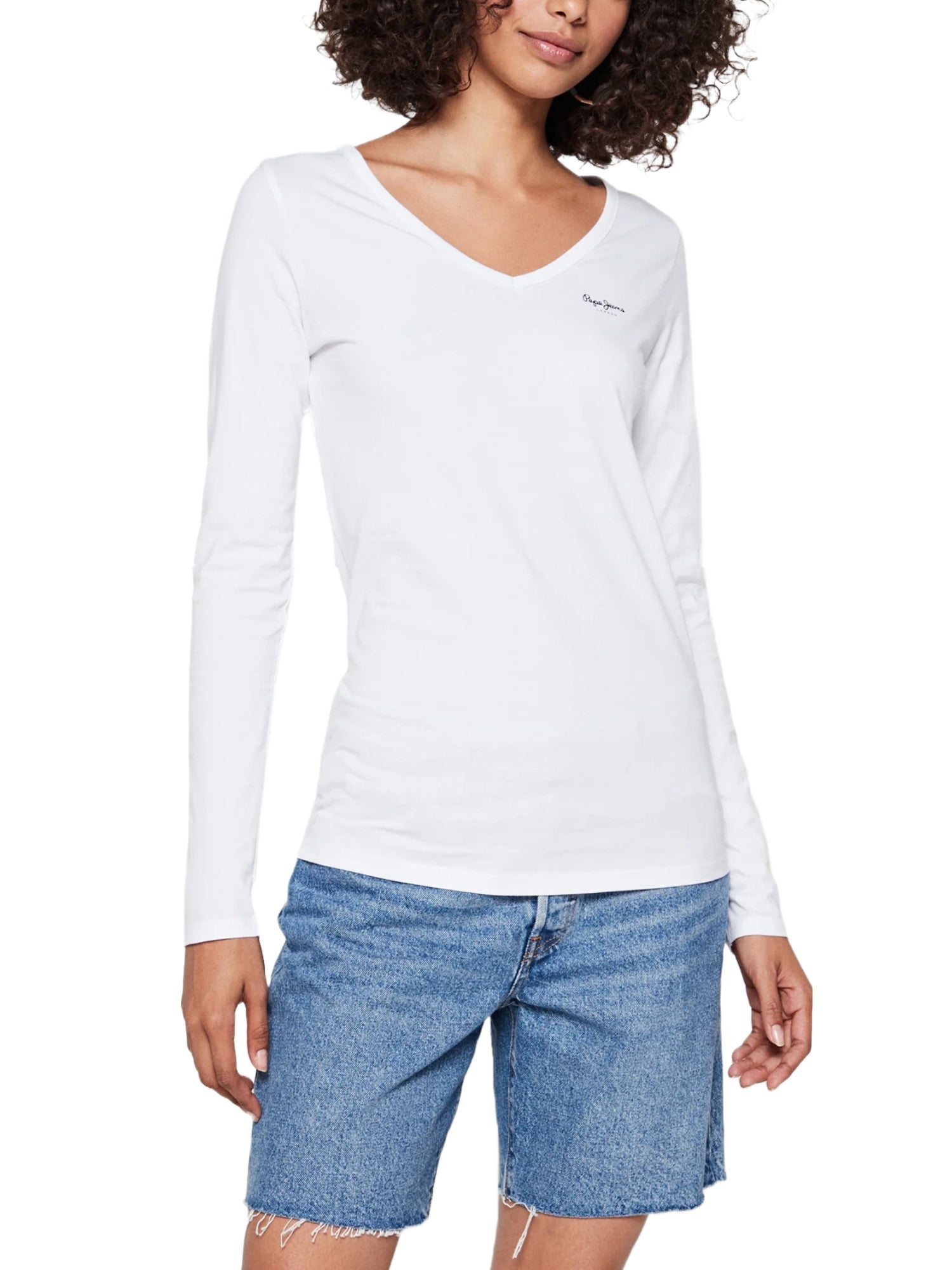 T-shirt Bianco Pepe Jeans
