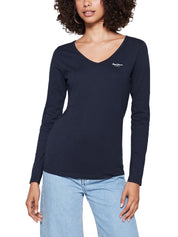 T-shirt Blu Pepe Jeans