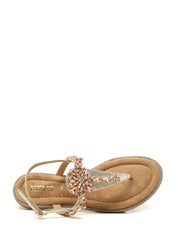 Sandali Dorato Platino Keys