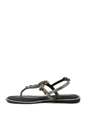 Sandali Nero Piombo Keys