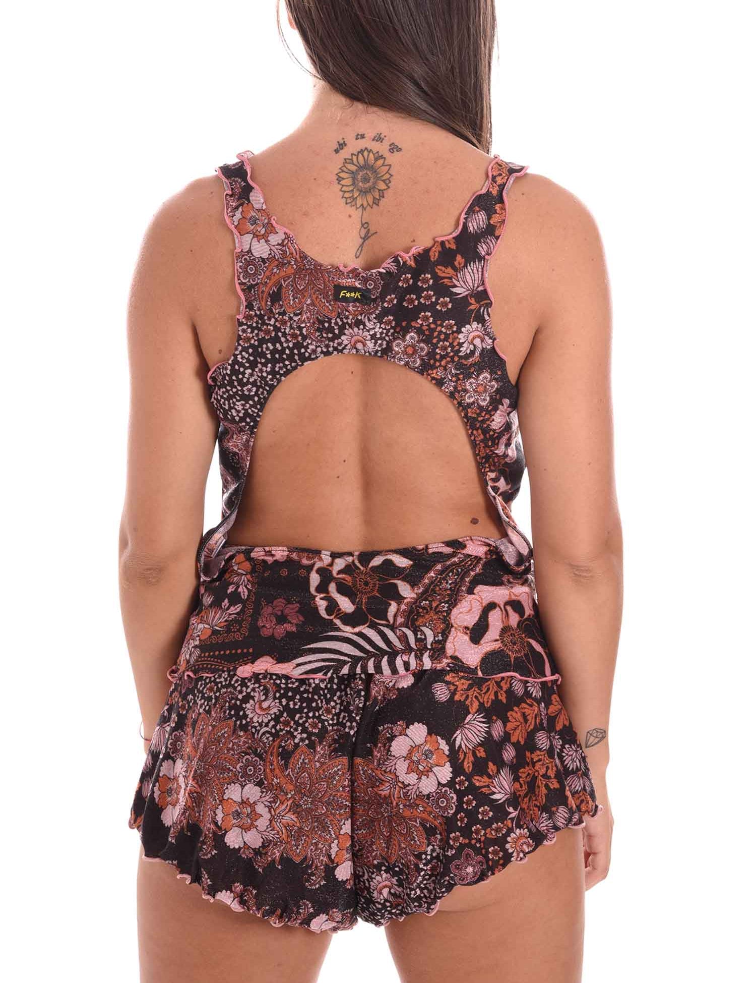 Copricostume Marrone F**k