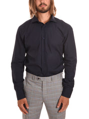 Camicie Blu Notte Borgoni Milano