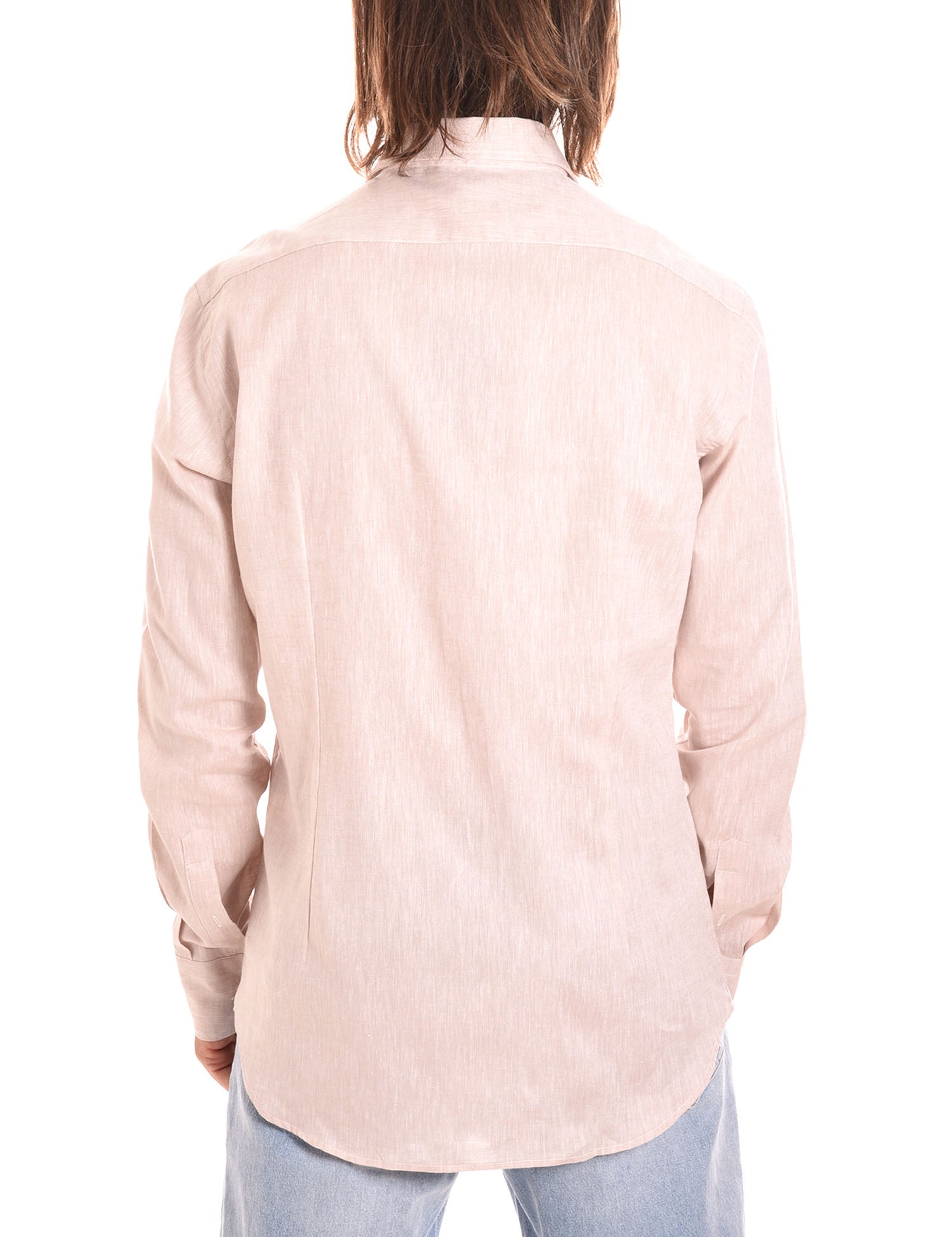 Camicie Beige Borgoni Milano