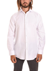 Camicie Bianco Slim Borgoni Milano