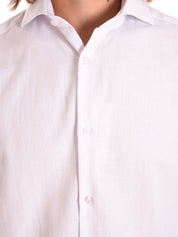 Camicie Bianco Slim Borgoni Milano