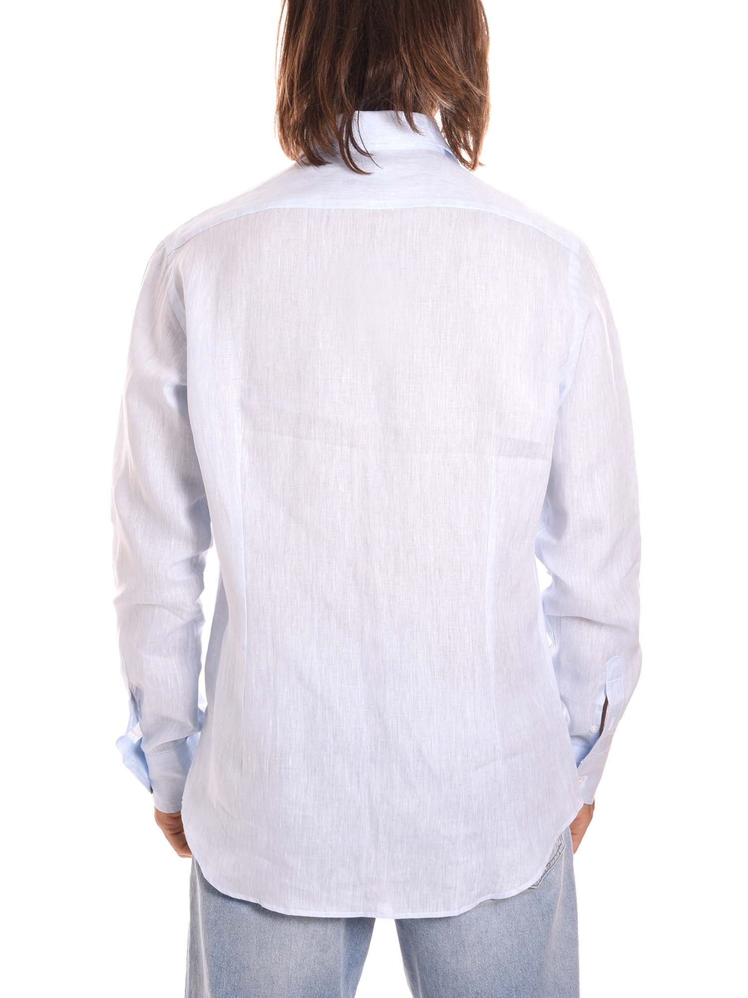 Camicie Celeste Borgoni Milano