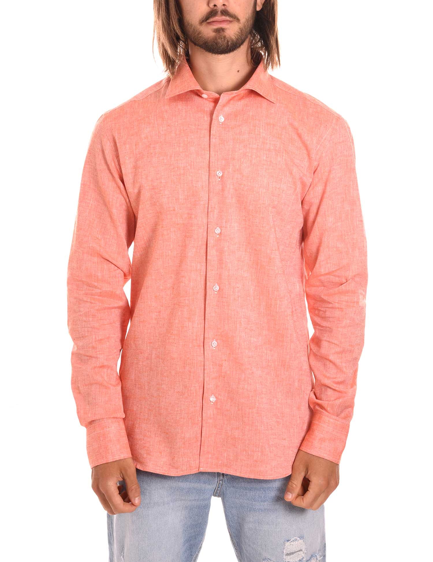Camicie Arancio Borgoni Milano