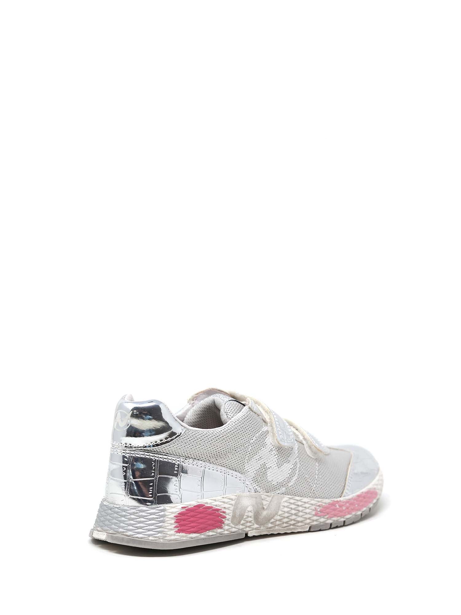 Scarpe con strappi Argentato Naturino