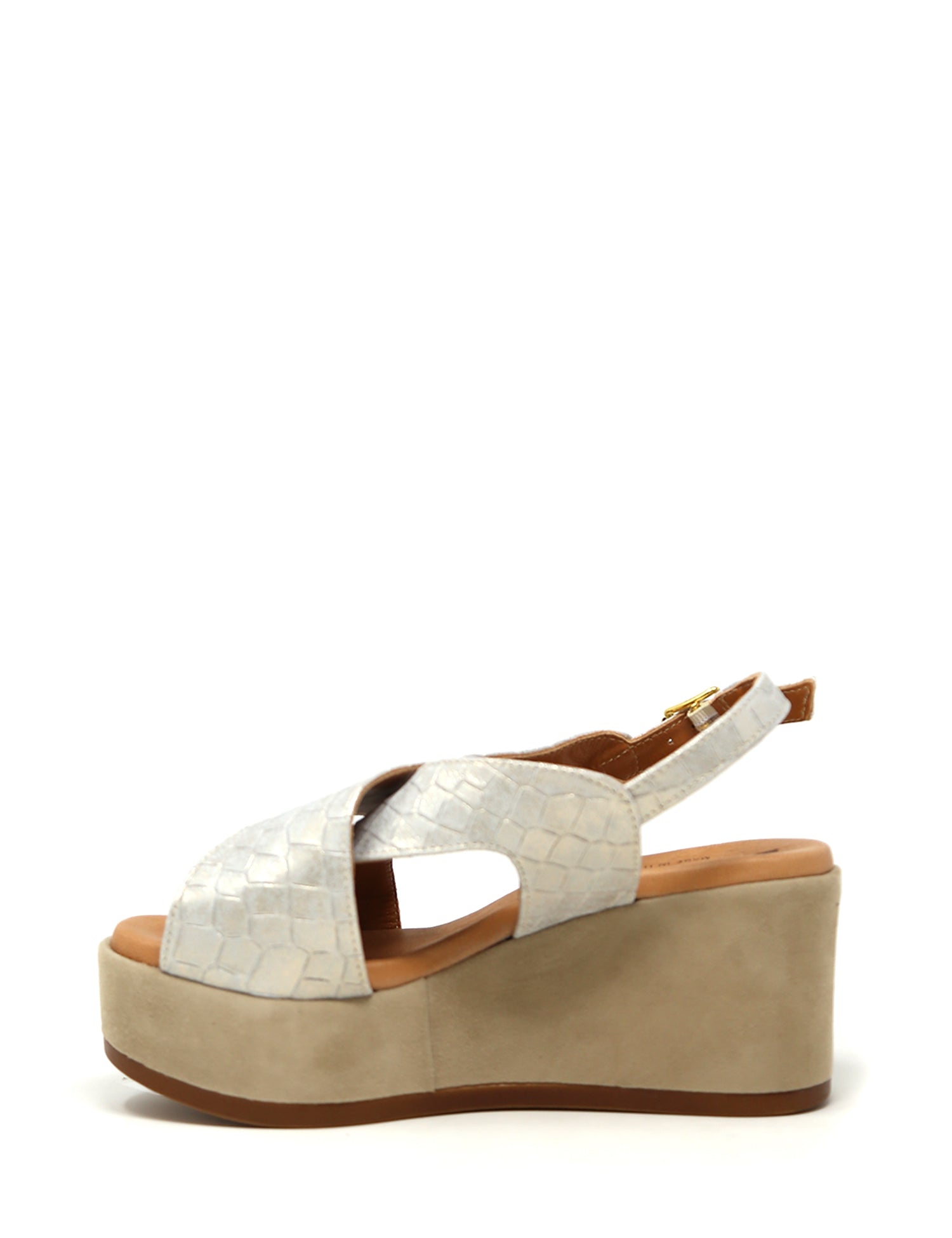 Sandali zeppa Dorato Susimoda