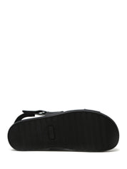 Sandali con strappi Nero Susimoda