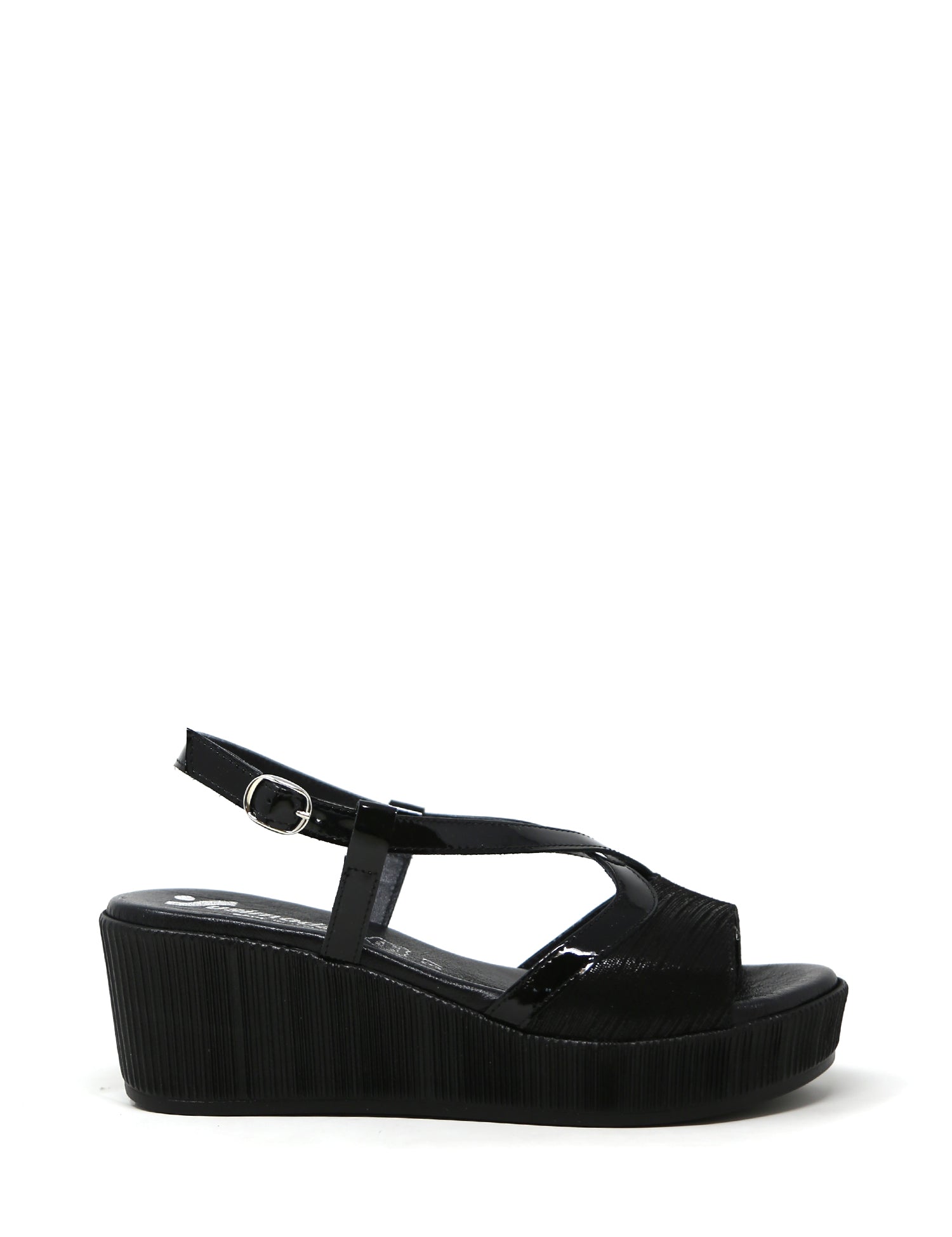 Sandali zeppa Nero Susimoda