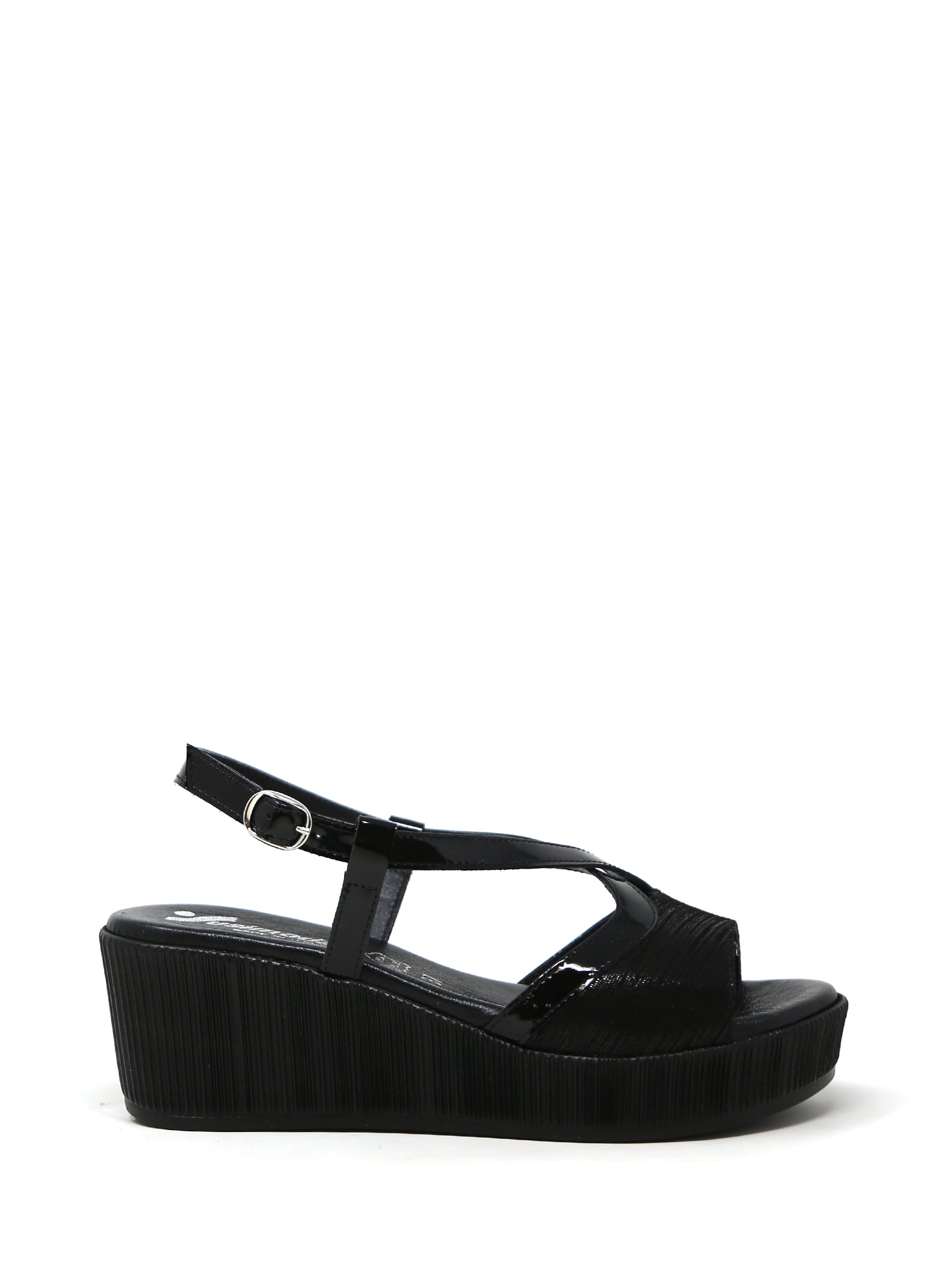 Sandali zeppa Nero Susimoda