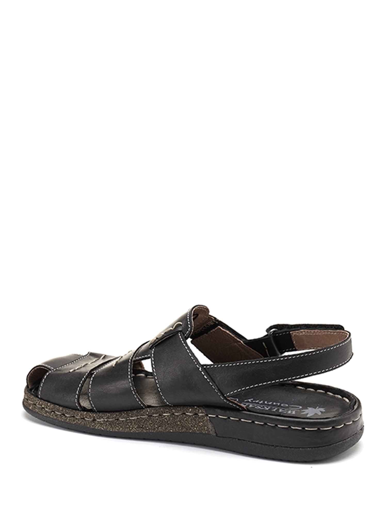 Sandali con strappi Nero Susimoda