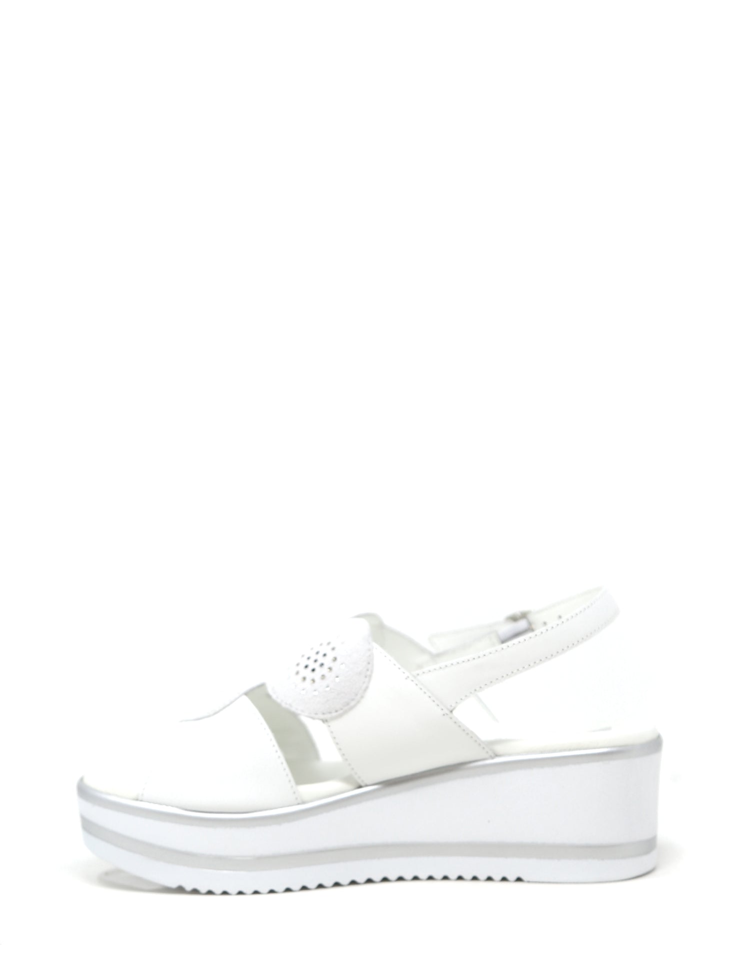 Sandali zeppa Bianco Susimoda