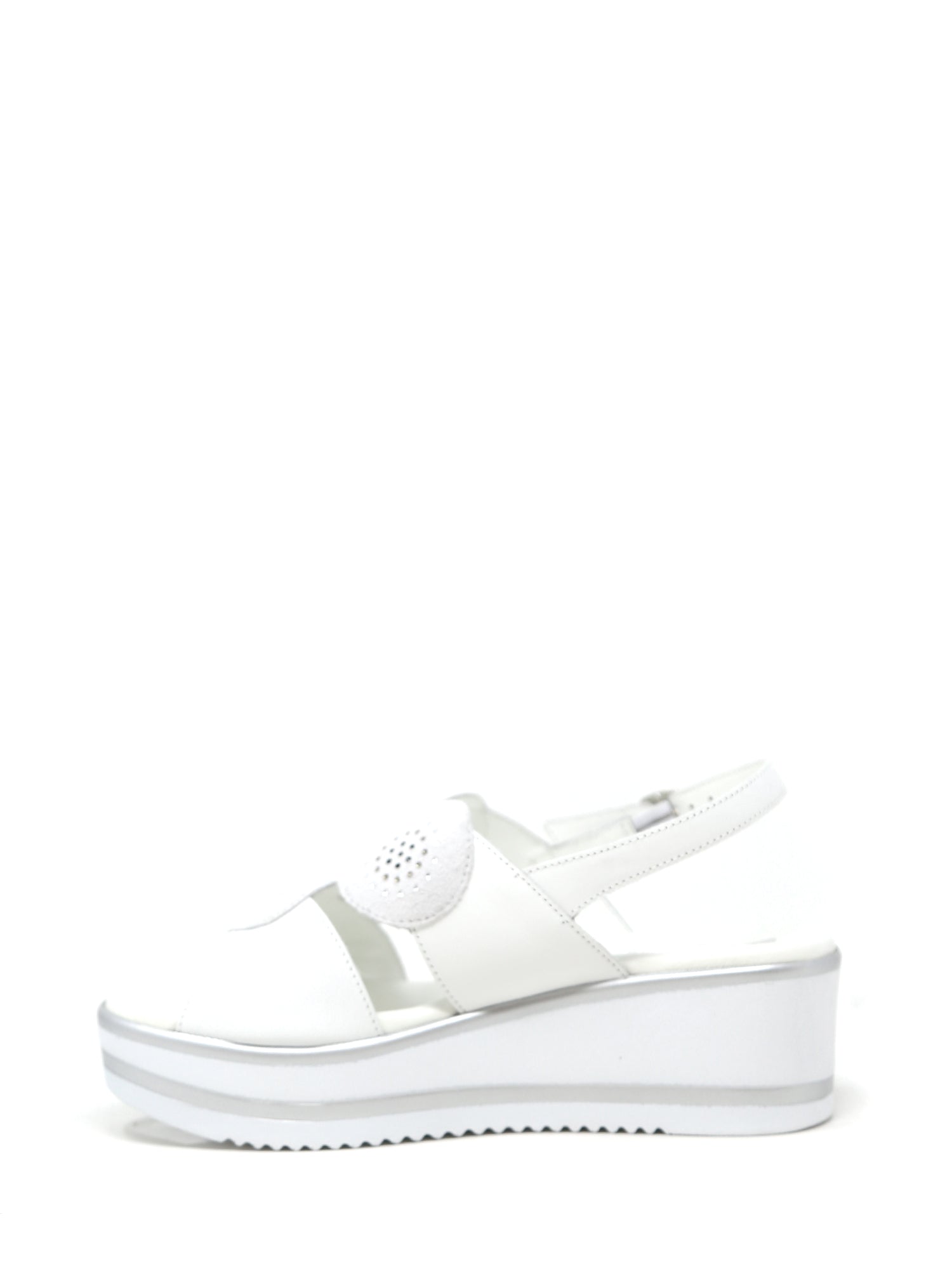 Sandali zeppa Bianco Susimoda