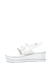 Sandali zeppa Bianco Susimoda