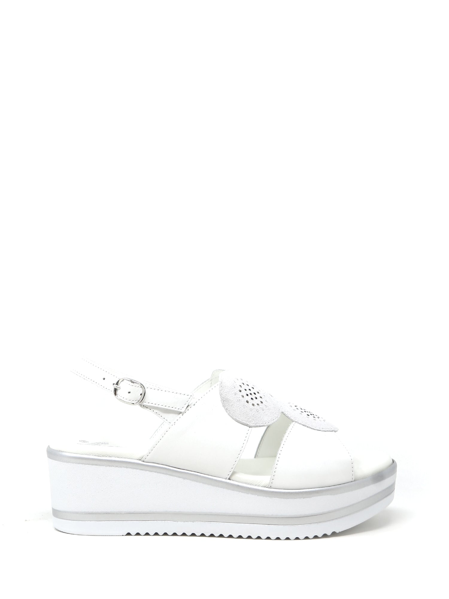 Sandali zeppa Bianco Susimoda