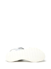 Sandali con strappi Argentato Susimoda