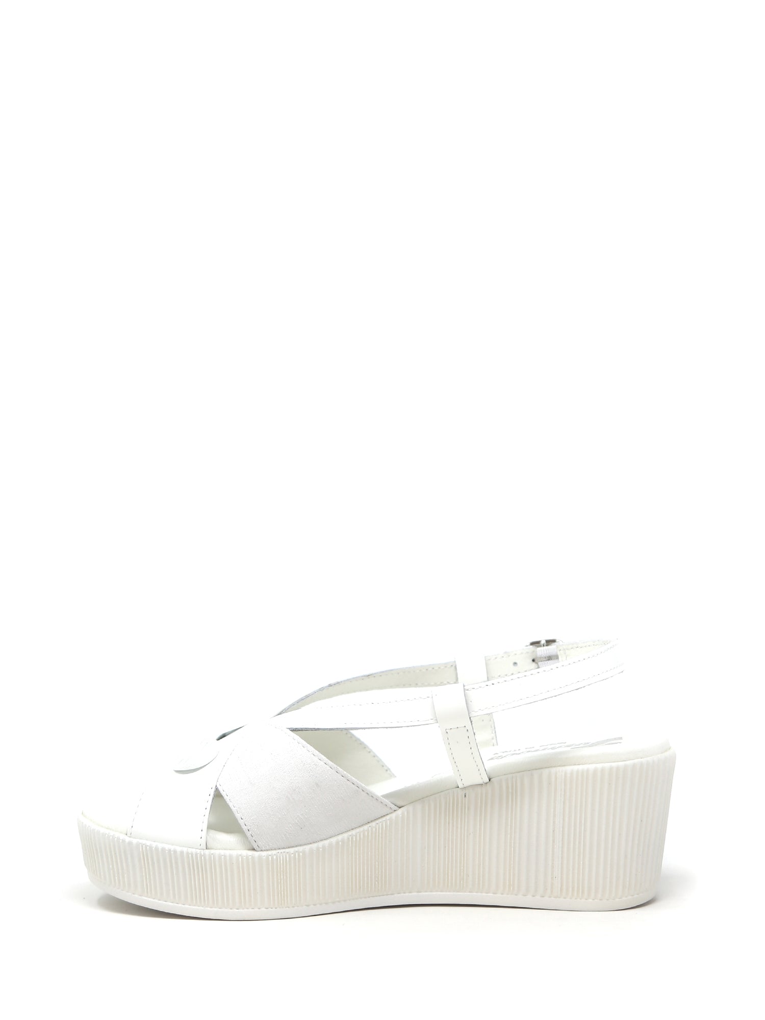 Sandali zeppa Bianco Susimoda
