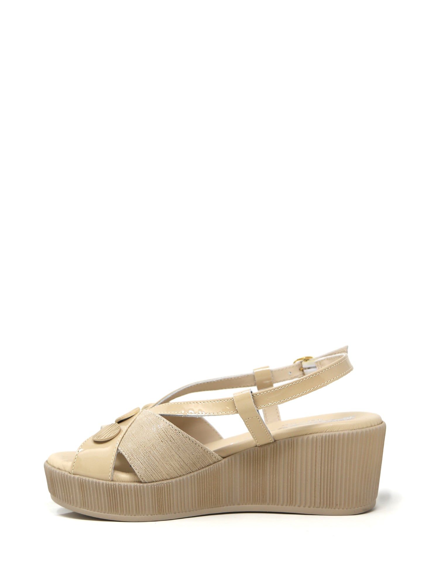 Sandali zeppa Beige Susimoda